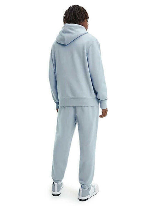 Calvin Klein Men's Sweatshirt with Hood Light Blue