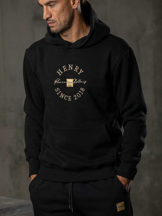 Henry Φούτερ με Κουκούλα Black