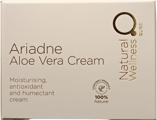 Qure Ariadne Moisturizing Restoring Body Cream with Aloe Vera for All Skin Types 50ml