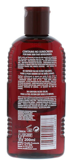 Malibu Αδιάβροχο Αντηλιακό Λάδι για το Σώμα SPF15 200ml