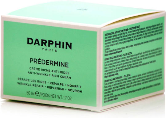 Darphin Predermine Rich 24ωρη Κρέμα Προσώπου Ημέρας για Ενυδάτωση & Αντιγήρανση με Υαλουρονικό Οξύ & Πεπτίδια 50ml