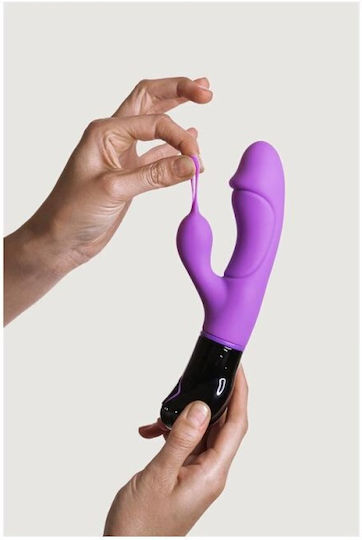 Adrien Lastic Ares 2.0 Vibrator Kaninchen 20cm Purple