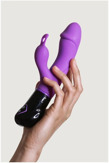 Adrien Lastic Ares 2.0 Vibrator Kaninchen 20cm Purple