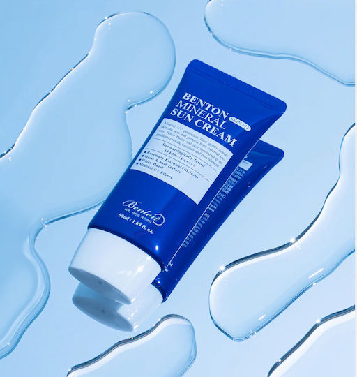 Benton Mineral Sun Mineral Αντηλιακή Κρέμα Προσώπου SPF50 50ml