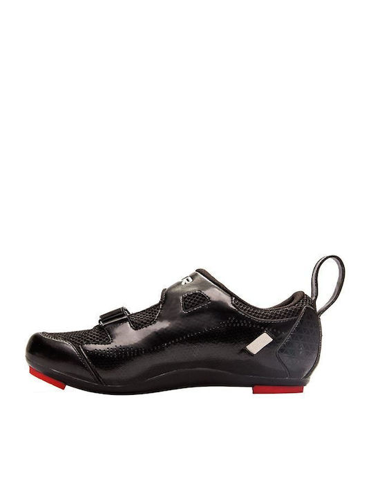 FLR Unisex Low Triathlon Cycling Shoes Black