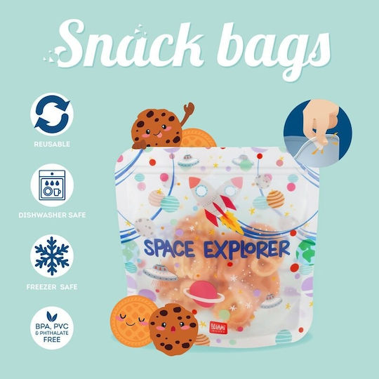 Legami Milano Small Food Bags 3pcs