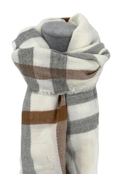 Paperinos Women's Wool Scarf Ecru