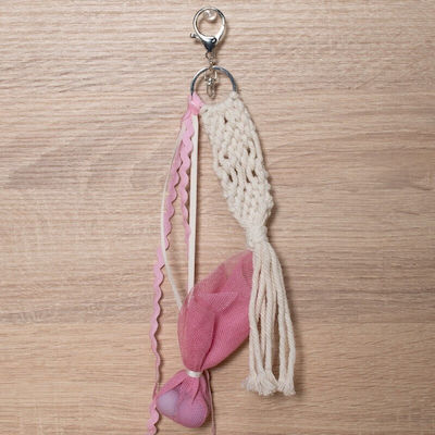 Christening Favor with Keychain