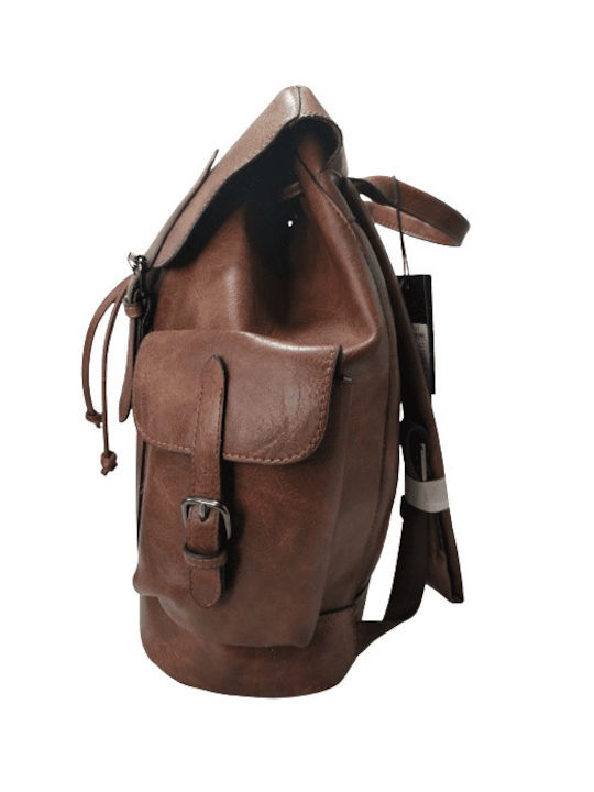 Paolo Bags Men's Backpack Brown