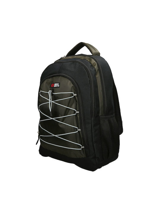 Enrico Benetti Stoff Rucksack Gray