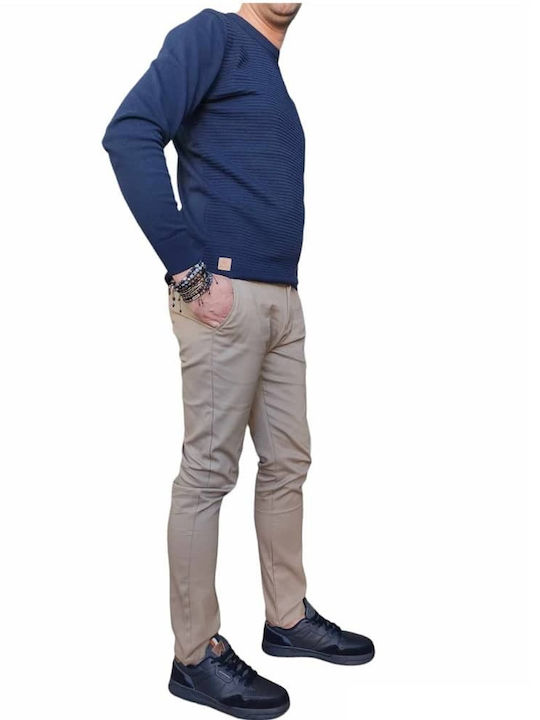 Frank Tailor Herrenhose in Normaler Passform Beige