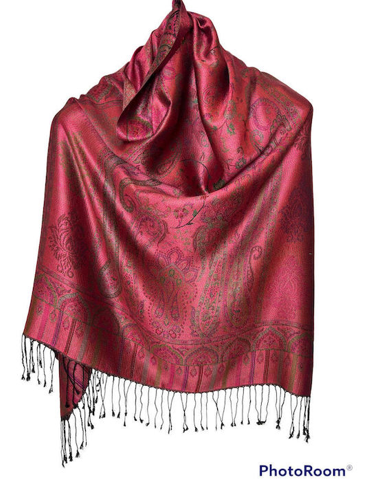 Silkline Women's Scarf Fuchsia