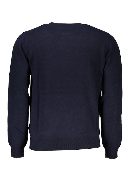 Harmont & Blaine Men's Long Sleeve Sweater Blue.