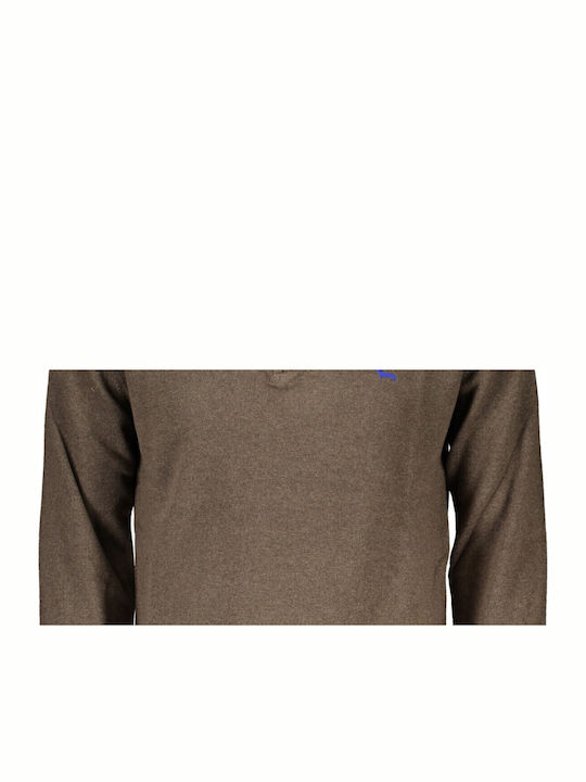 Langarm-Pullover Coffee.