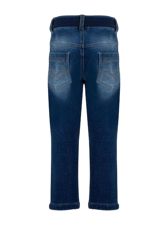 Lapin Pantaloni copii din denim Albastru.