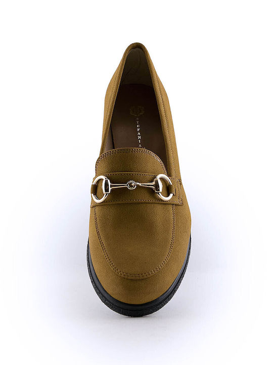 Γυναικεία Loafers σε Καφέ Χρώμα