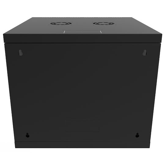 Canovate Επιτοίχια Καμπίνα Rack 12U 60x60cm Μαύρο WS3O-9-1266A