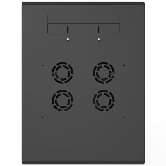Canovate Επιδαπέδια Καμπίνα Rack 42U 60x80cm Μαύρο CSN-U-9-4268F
