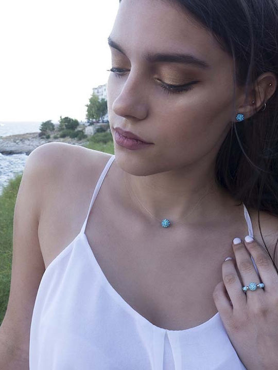 Theodora's Jewellery Earrings made of Silver with Stones