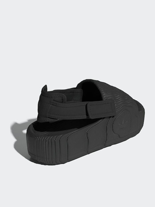 Adilette 22 XLG Γυναικεία Σανδάλια Flatforms Μαύρα