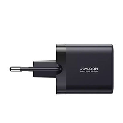 Joyroom Φορτιστής Χωρίς Καλώδιο με 3 Θύρες USB-A 12W Μαύρος (JR-TCN02)