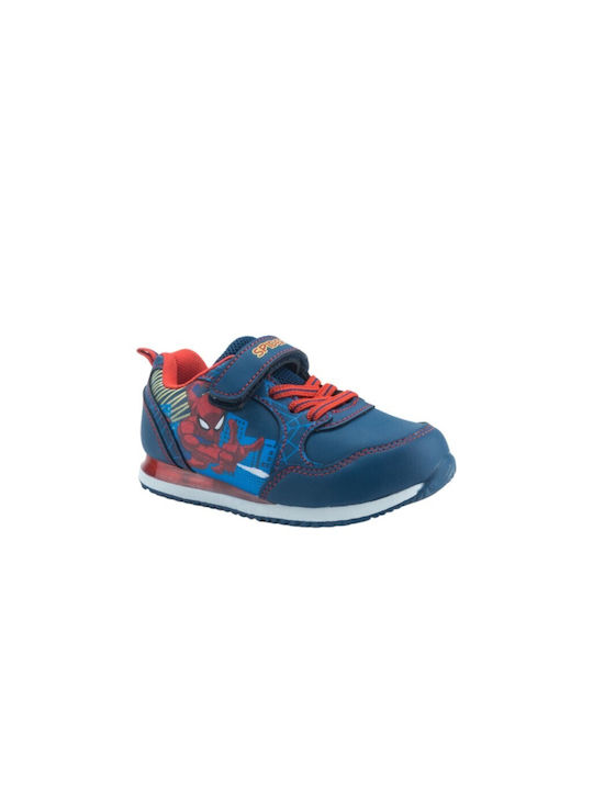 Adam's Shoes Παιδικά Sneakers με Φωτάκια Μπλε
