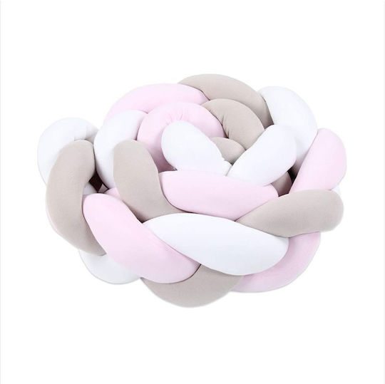 Babybay Πάντα Πλεξούδα Εσωτερική White 13x200cm