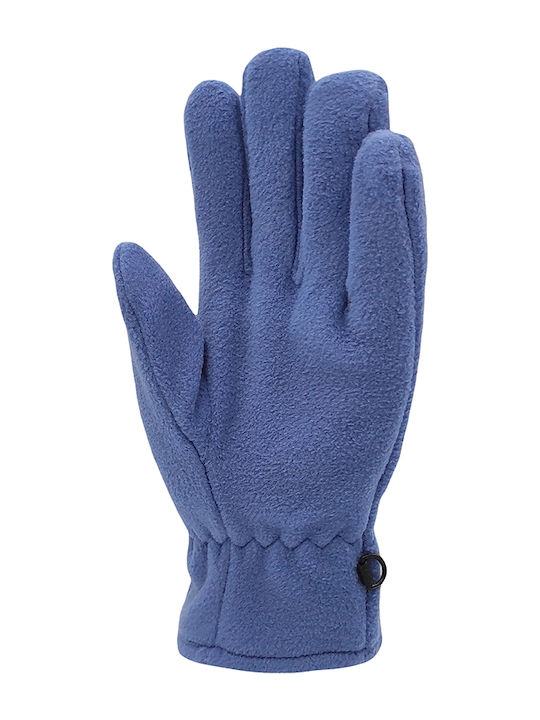 Γαλάζια Γυναικεία Fleece Γάντια
