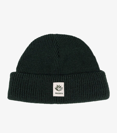 Beanie Unisex Beanie Knitted in Green color