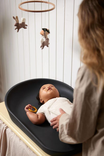 Filibabba Soft Changing Pad made of Fabric Dark Grey 45x68cm