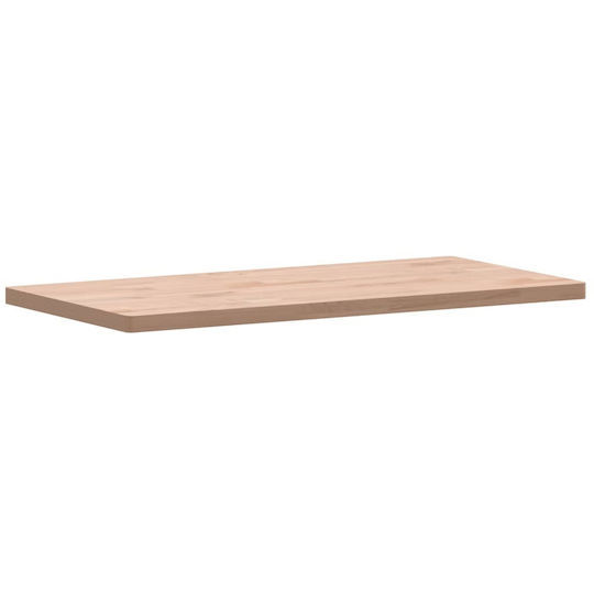 vidaXL Шкаф без Мивка Д80xШ40xВ2.5см Beech wood solid wood