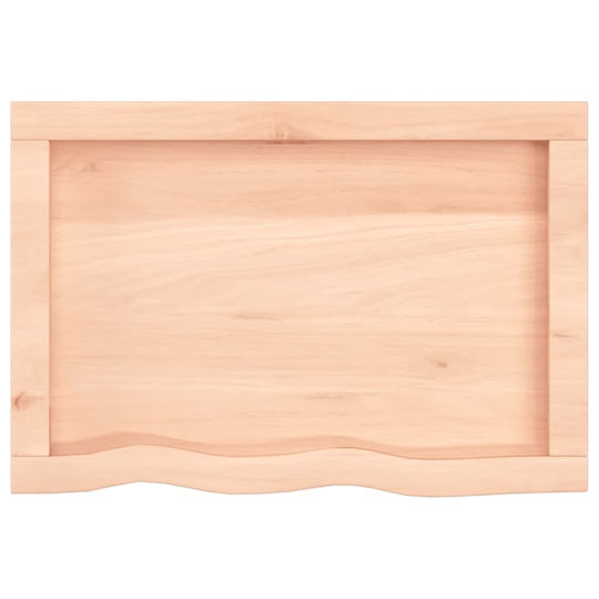 vidaXL Waschtisch ohne Waschbecken L60xB40xH6cm Braun