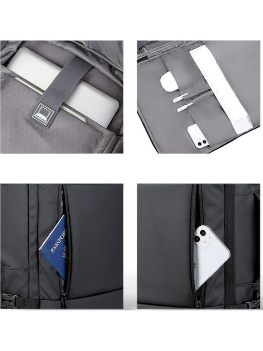 Playbags Backpack Αδιάβροχο 40lt Μαύρο