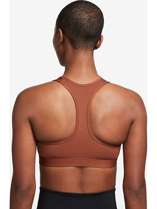 Dri-Fit Swoosh Women's Sports Bra Brown