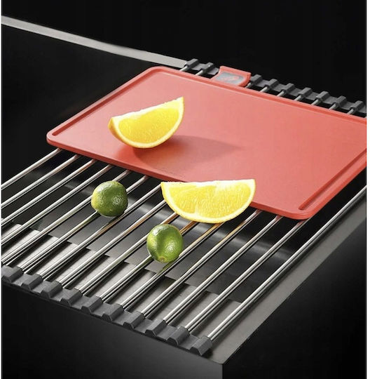 Ruhhy Grătar Pentru Chiuvetă Metalic Gri 29.5x47.8cm