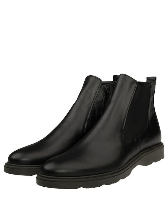 Fentini Men's Leather Boots Black