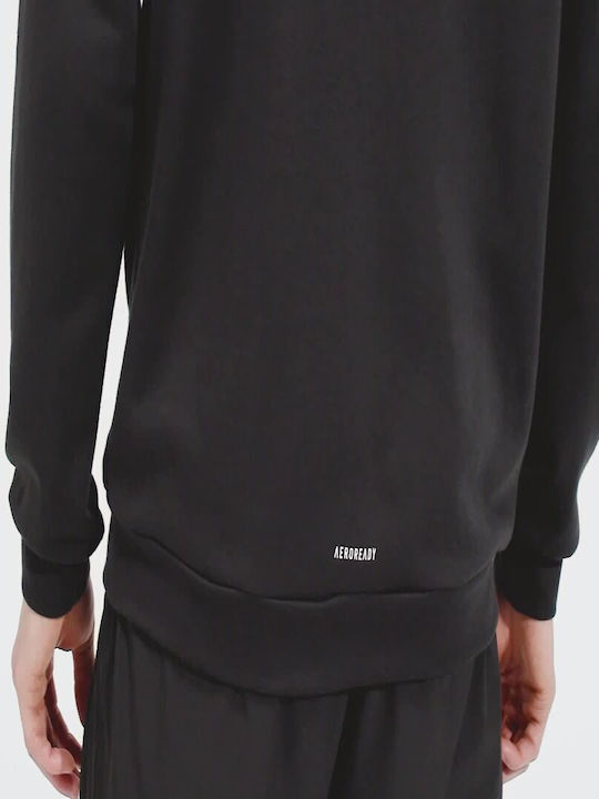 adidas Workout Sweatshirt with Hood Black