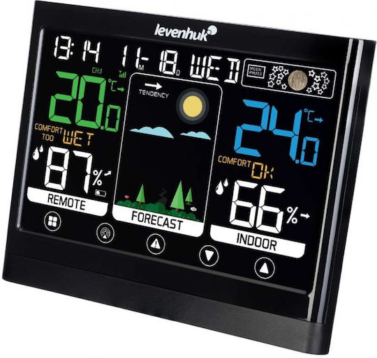 Levenhuk Wezzer 81389 Drahtlos Wetterstation Digital Tischplatte Levenhuk Wezzer 81389 Drahtlos Wetterstation Digital Tischplatte