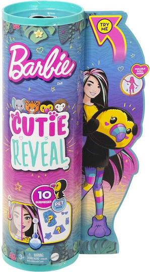 Barbie Toucan Doll Cutie Reveal for 3+ years+ Years 30.3cm