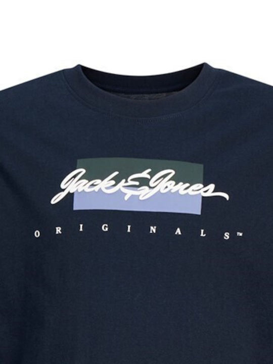 Jack & Jones Παιδική Μπλούζα Μακρυμάνικη Μπλέ