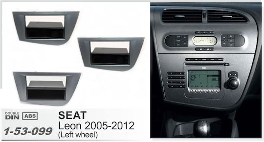 Ice Πρόσοψη 2 Din για Seat Leon 2005 – 2012