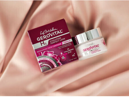 Gerovital H3 Evolution Perfect Look Αντιγηραντική & Συσφικτική Κρέμα Προσώπου με Βιταμίνη C 50ml