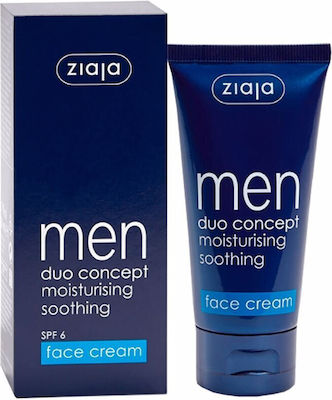 Ziaja Moisturizing Day Cream for Men Suitable for All Skin Types 6SPF 50ml