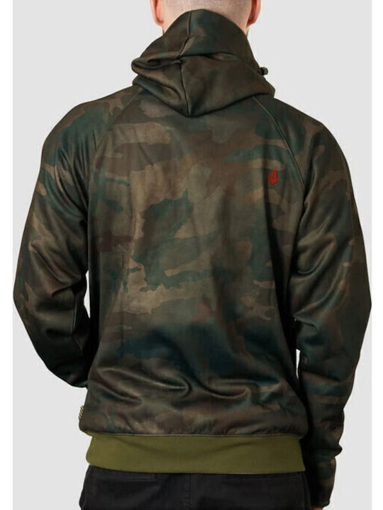 Hydro Riding Φούτερ με Κουκούλα Cloudwash Camo