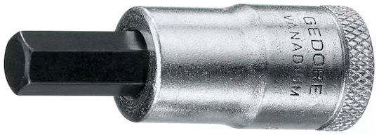 Gedore Καρυδάκι με Μύτη Allen και Καρέ Υποδοχής 3/8''