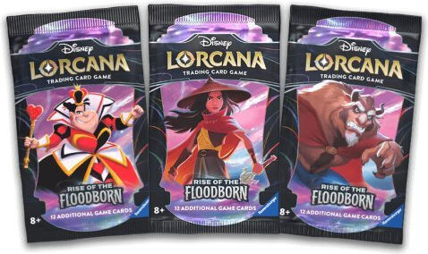 Ravensburger Disney Lorcana: Rise Of The Floodborn Booster Booster Pack Διάφορα Σχέδια
