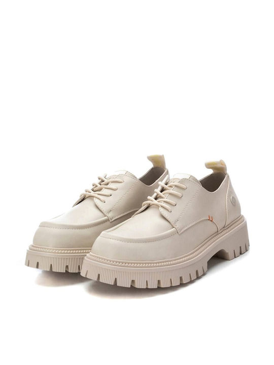 Γυναικεία Oxfords σε Μπεζ Χρώμα