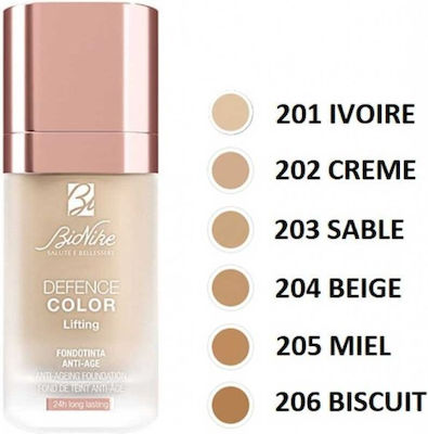 Bionike Defence Color Liquid Make Up 202 Creme