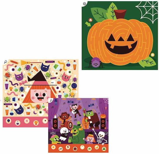 Auzou Children's Craft Cards With Activities For Απόκριες And Halloween for Children 3+ years Years