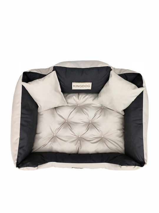 KingDog Sofa Hundebett Beige 55x45cm.